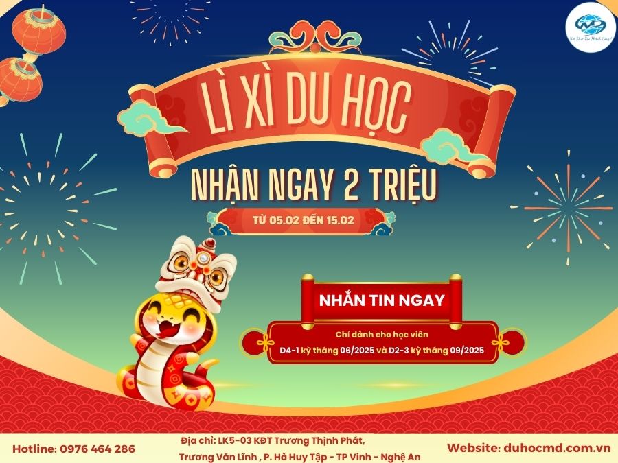 Nhận ngay 2 TRIỆU Đồng khi đăng ký du học Hàn Quốc tại M&Đ