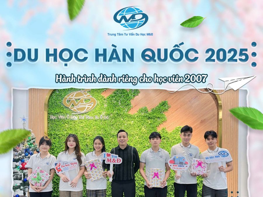 Du học Hàn Quốc 2025 – Cơ hội học tập lý tưởng sau tốt nghiệp THPT